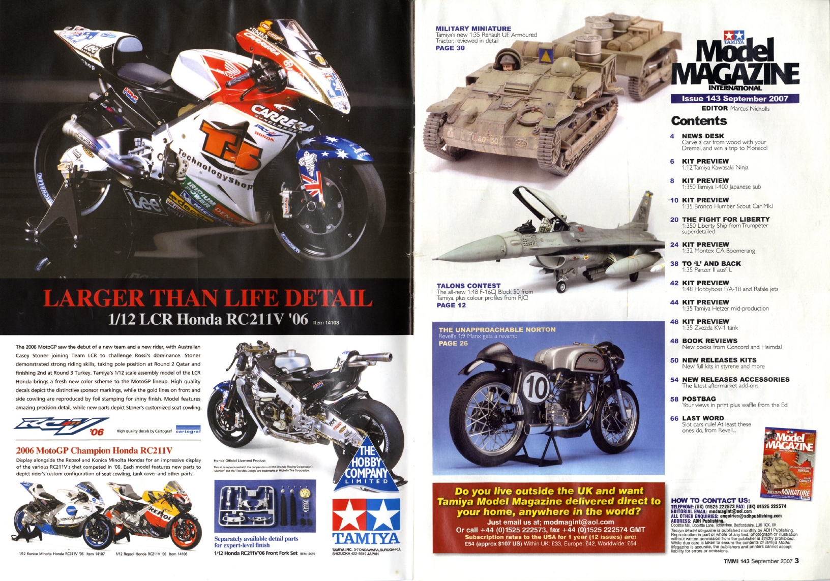 Tamiya Model Magazine 143 (2007-09)